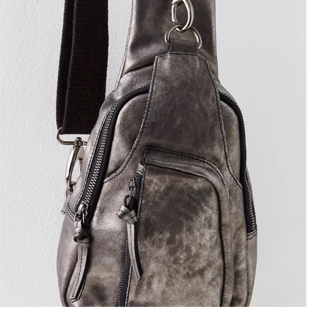 Free People Hudson Bag Gunmetal